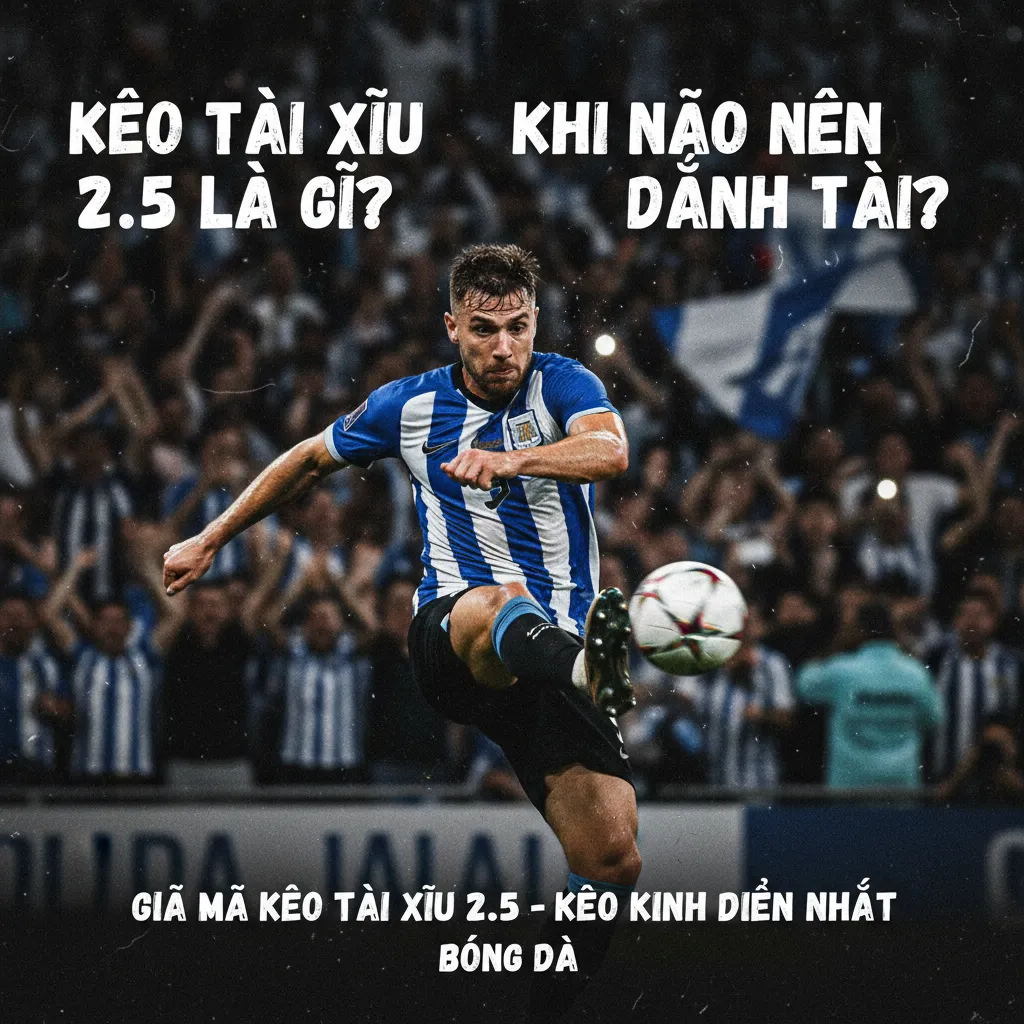 Giải mã kèo tài xỉu 2.5 - Kèo kinh điển nhất