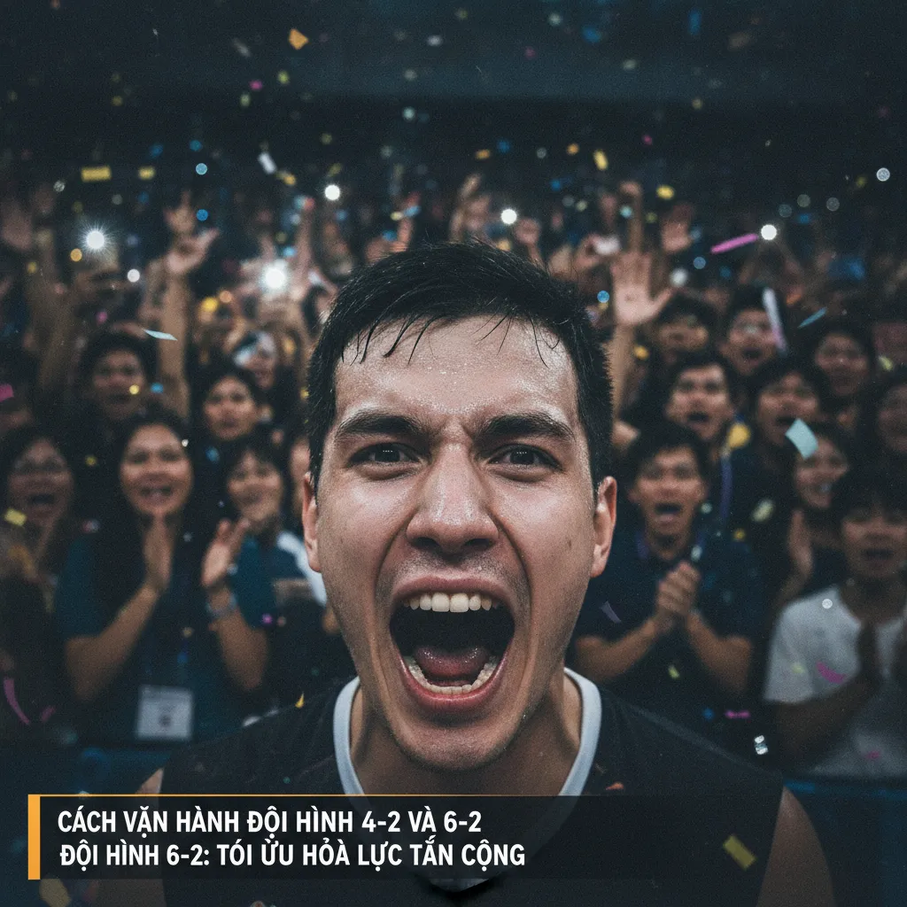 Sơ đồ đội hình 6-2 với chuyền hai hàng sau