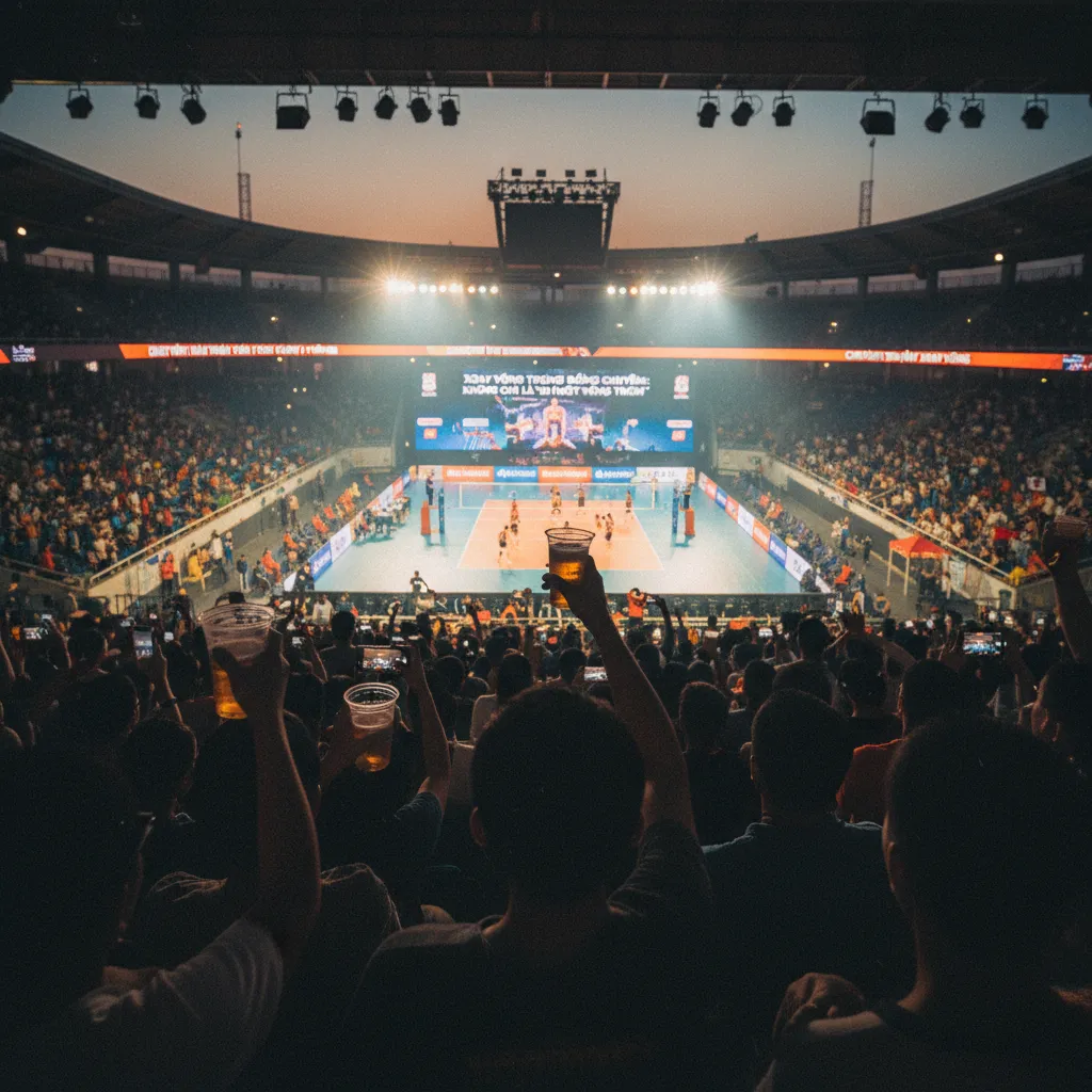 Minh họa hệ thống chiến thuật 5-1 trong bóng chuyền