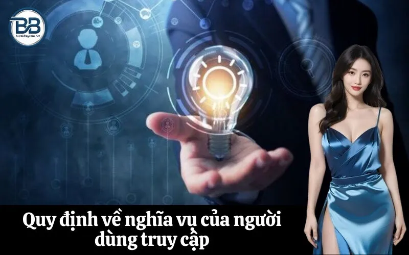 Quy định về nghĩa vụ của người dùng truy cập